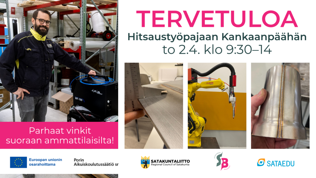 Hitsaustyöpaja RoLa SAMK Sataedu