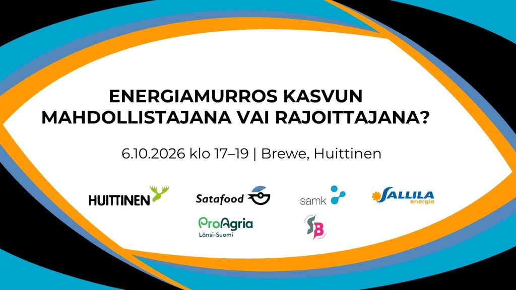 Energiamurros kasvun mahdollistajana vai rajoittajana Huittinen